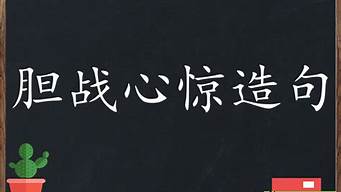 胆战心惊造句子短句_胆战心惊造句子短句四年级