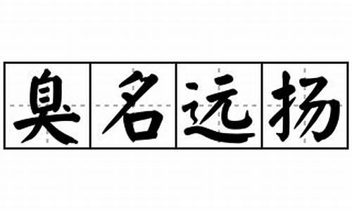 臭名远扬造句20字二年级_臭名远扬造句20字二年级上册